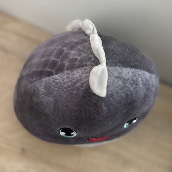 Squishmallow Chuey the Dinosaur Gray 8" Stuffed Animal Stuffey Plush Plushy - Picture 6 of 8